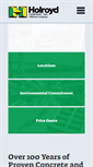 Mobile Screenshot of holroyd.co