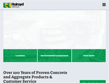 Tablet Screenshot of holroyd.co